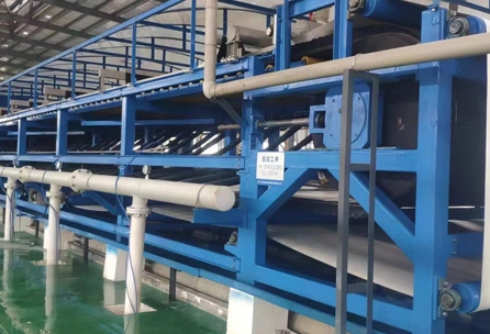 Presse à ceinture pour la déshydratation des boues: solution efficace du filtre Hesheng